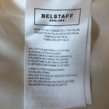 Belstaff Sleeveless Mini Dress White Stretch Cotton Size 40