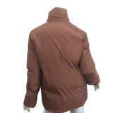Jenni Kayne Down Puffer Jacket Brown Size Extra Extra Small
