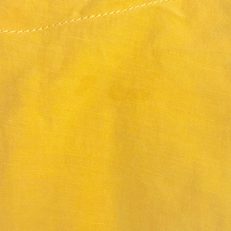 Loewe Colorblock Cutout Midi Dress Marigold Linen-Silk Size 40