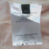 McQ Alexander McQueen double-breasted red wool-cashmere coat, pre-owned authentic designer piece