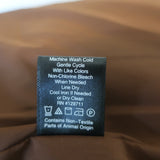 Jenni Kayne Down Puffer Jacket Brown Size Extra Extra Small