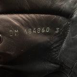 Saint Laurent William Double-Laced Combat Boots Black Leather Size 37