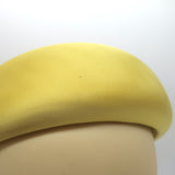 Prada Wide Headband Yellow Satin