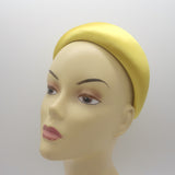 Prada Wide Headband Yellow Satin