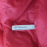 Moncler Liane packable puffer vest in fuchsia, premium down fill, pre-owned and gently worn