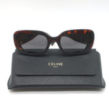 Celine Bold 3 Dots Rectangular 51MM Sunglasses Tortoiseshell CL40287U 52A