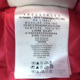 Authentic Moncler Liane packable down puffer vest in fuchsia (down fill), pre-owned, gently worn, size 2