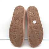 Pedro Garcia Alania Crystal-Embellished Slide Sandals Rose Blush Leather Size 38