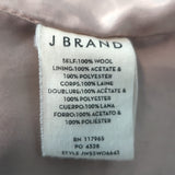 J Brand patch-pocket coat in taupe felted wool, size 6 — pre-owned, authentic luxury outerwear