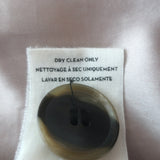 J Brand patch-pocket coat in taupe felted wool, size 6. Pre-owned, gently worn with padded shoulders