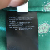 Dorothee Schumacher Paisley Power Blouse Green Silk Size 0 Long Sleeve Top NEW