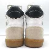 Isabel Marant Bilsy High Top Sneakers White Leather Size 38 NEW