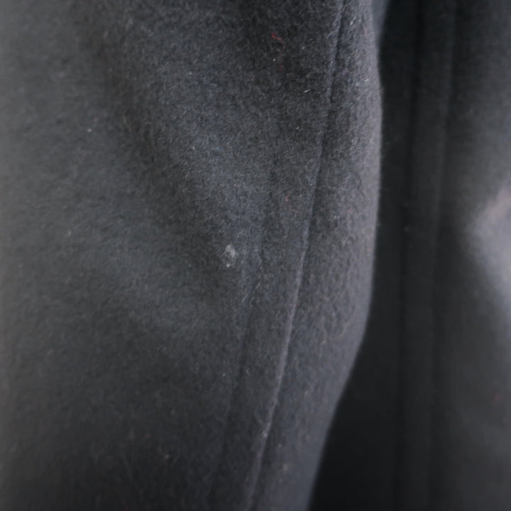 Burberry London double-breasted peacoat in black wool-cashmere, women&