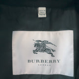 Burberry London double-breasted peacoat in black wool-cashmere, pre-owned, gently worn luxury outerwear