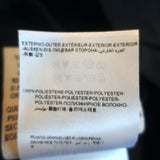 Moncler Baillet Double Breasted Hooded Parka Coat Navy Size 5