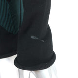 Louis Vuitton Trompe L'Oeil Bustier Sweater Black Stretch Wool Size Medium