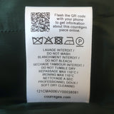 Courreges Re-Edition Vinyl Trench Coat Forest Green Size 36