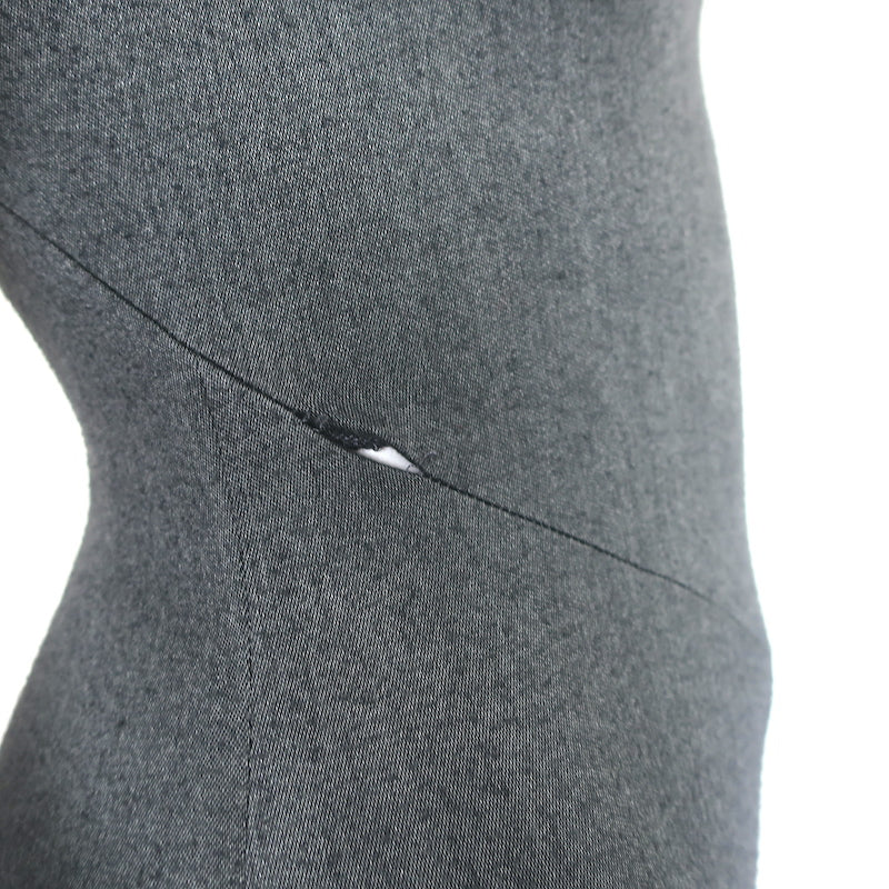 The Row Drista Sheath Dress Dark Gray Stretch Jersey Size 0