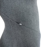 The Row Drista Sheath Dress Dark Gray Stretch Jersey Size 0