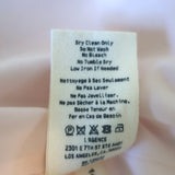 L'Agence Kenzie Double Breasted Tweed Blazer Pink/White Wool-Blend Size 8