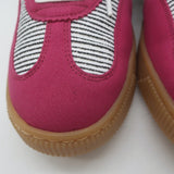 Missoni Sport Retro Low Top Platform Sneakers Fuchsia Suede Size 8.5 NEW