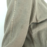 R13 Shrunken Flight Jacket Light Olive Cotton-Hemp Size Small