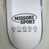 Missoni Sport Retro Low Top Platform Sneakers Fuchsia Suede Size 8.5 NEW