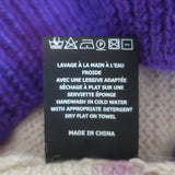 Isabel Marant Etoile Glowy Striped Sweater Lilac/Cream Alpaca-Blend Size 34