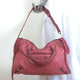 Balenciaga Classic City Bag Pink Leather