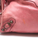 Balenciaga Classic City Bag Pink Leather