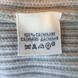 Hermes Ribbed Cashmere Turtleneck Sweater Oatmeal Size Small