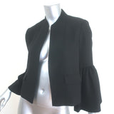 Ulla Johnson Mavis Bell Sleeve Jacket Black Size 2