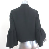 Ulla Johnson Mavis Bell Sleeve Jacket Black Size 2