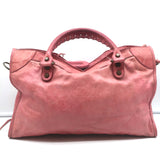 Balenciaga Classic City Bag Pink Leather