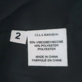 Ulla Johnson Mavis Bell Sleeve Jacket Black Size 2