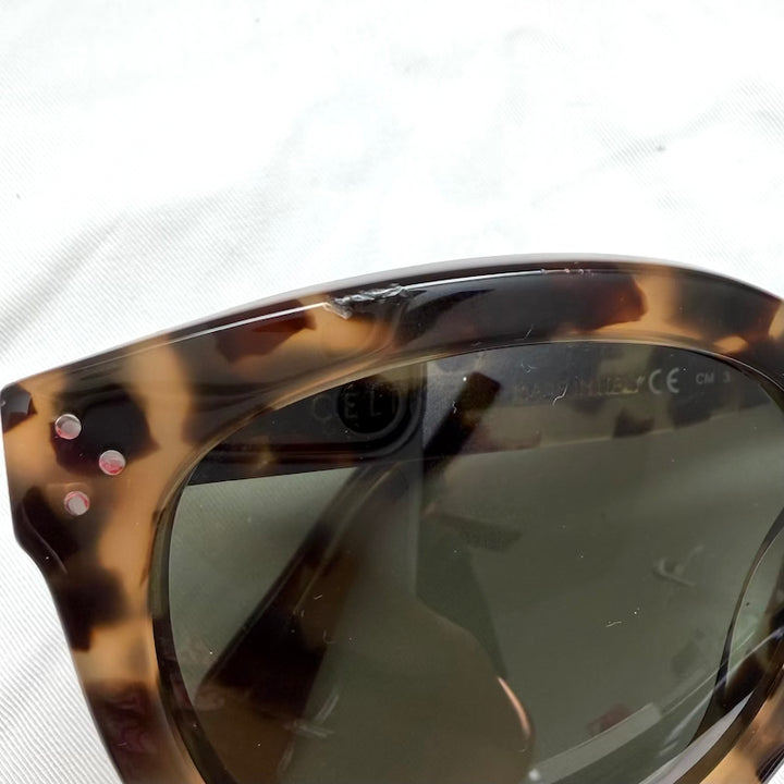Celine Preppy Sunglasses Havana Tortoise CL 41801/S 3Y7HY 52mm