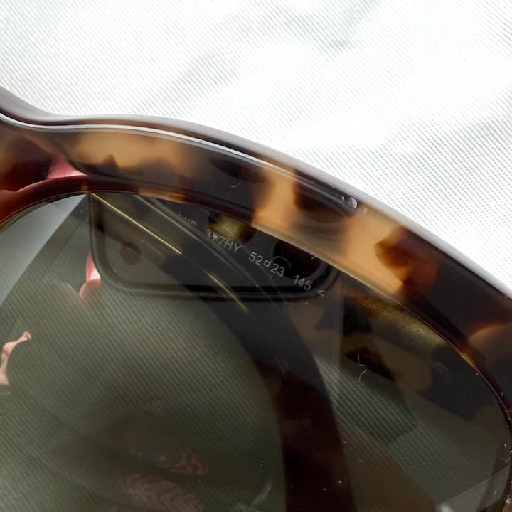 Celine Preppy Sunglasses Havana Tortoise CL 41801/S 3Y7HY 52mm
