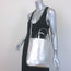 Celine Small Vertical Cabas Tote Silver Metallic Leather Crossbody Bag