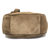 Saint Laurent Le Bea Tote Caramel Cognac Suede Large Shoulder Bag