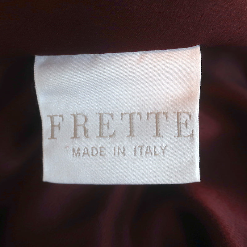 Frette Silk Jacquard Robe Brown Size Small