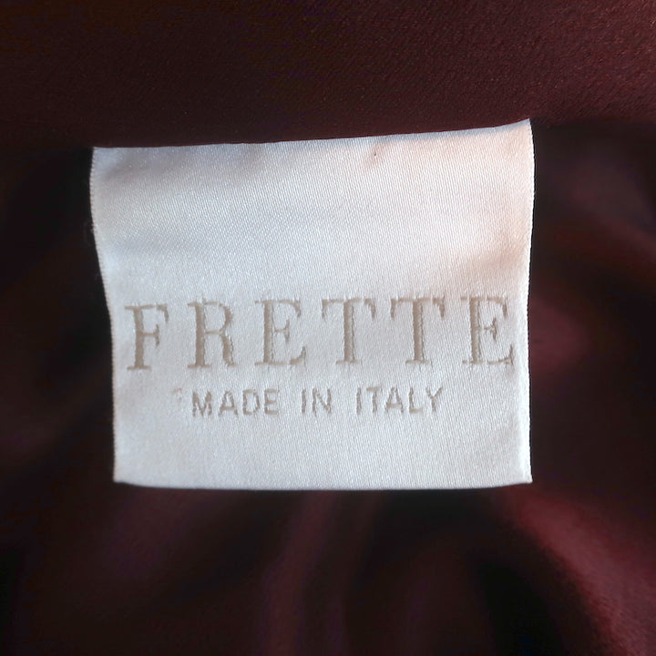 Frette Silk Jacquard Robe Brown Size Small