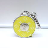 Louis Vuitton Porte Cles Meter Measuring Tape Keychain Bag Charm Yellow NEW