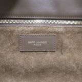Saint Laurent Le Bea Tote Caramel Cognac Suede Large Shoulder Bag
