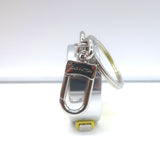 Louis Vuitton Porte Cles Meter Measuring Tape Keychain Bag Charm Yellow NEW