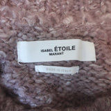 Isabel Marant Etoile Sineady Pointelle Knit Sweater Mauve Alpaca-Blend Size 36