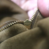 Saint Laurent Le Bea Tote Caramel Cognac Suede Large Shoulder Bag