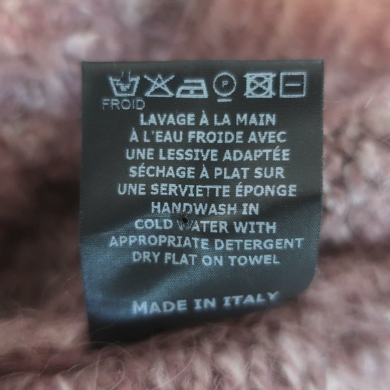 Isabel Marant Etoile Sineady Pointelle Knit Sweater Mauve Alpaca-Blend Size 36