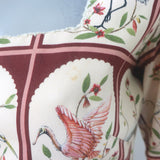 Agua by Agua Bendita Avena Garza Ruffled Mini Dress Printed Poplin Size Small