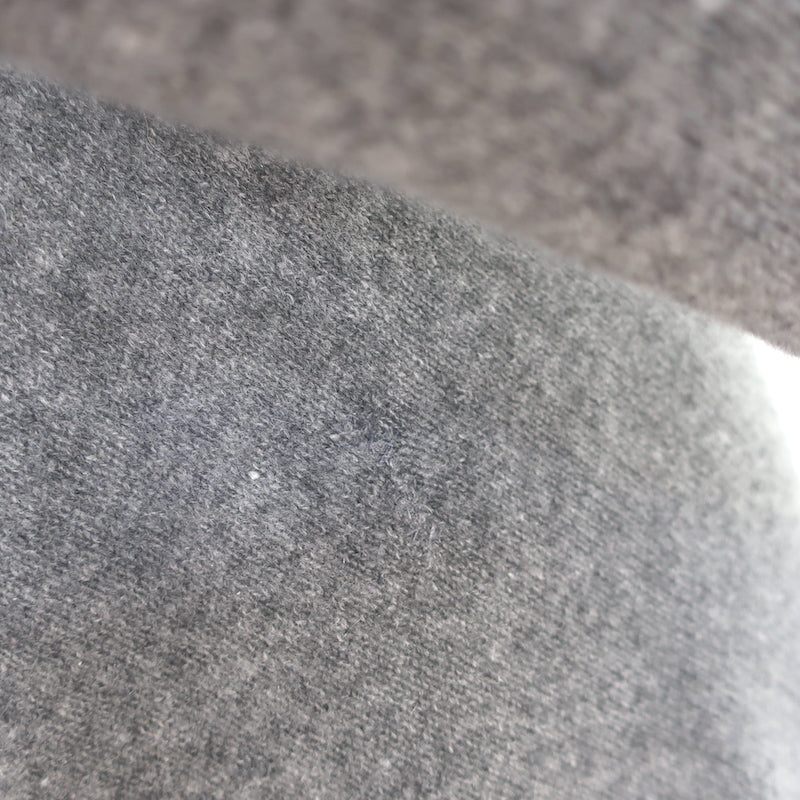 360 Cashmere Draped Cardigan Gray Cashmere Size Small V-Neck Sweater