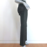 J Brand Flared Stretch Leather Pants Black Size 28